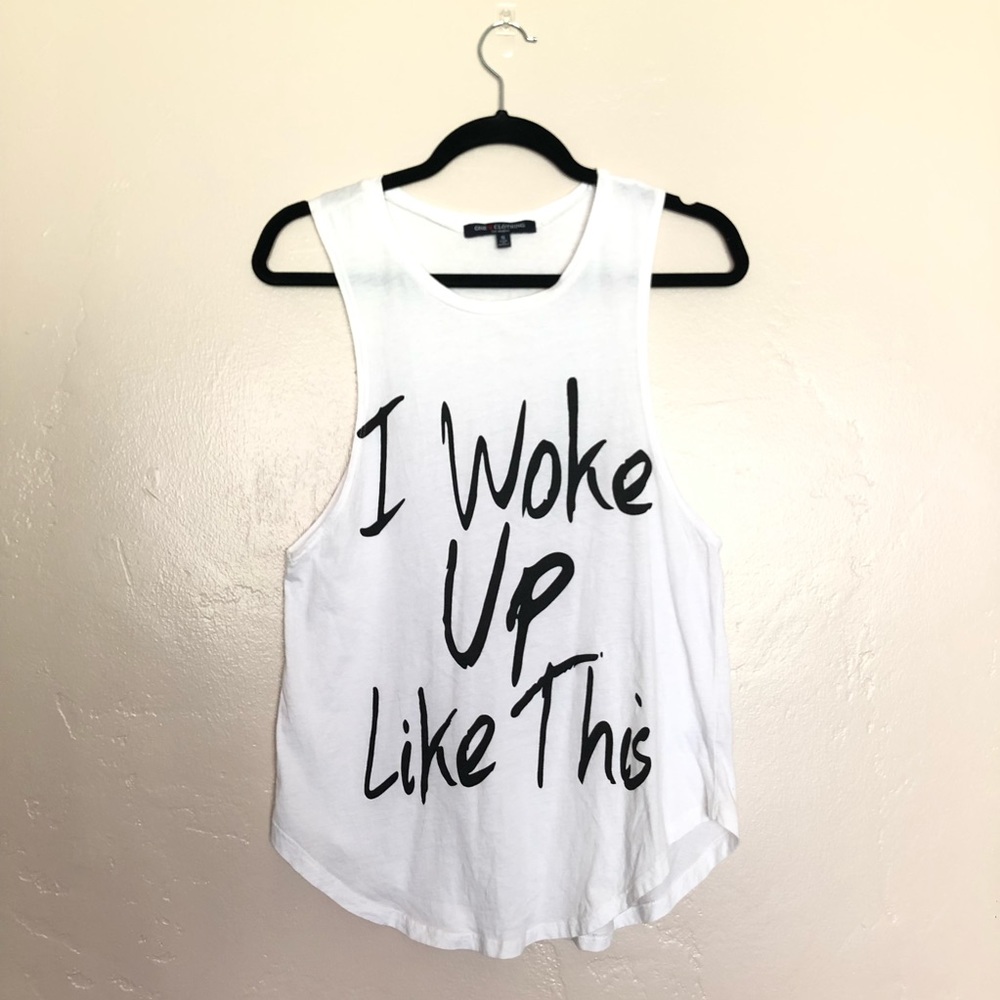 I Woke Up Like This Racerback